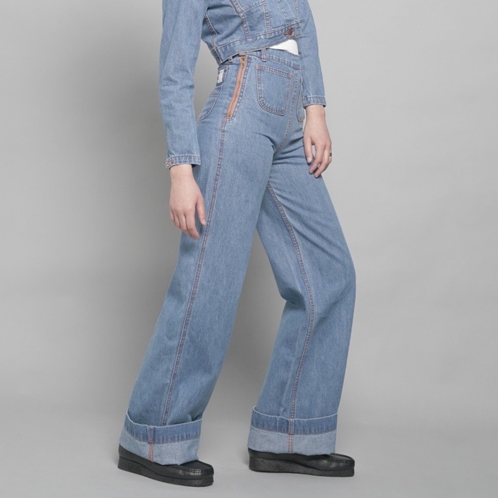 Judi Rosen New York bleach indigo Joan jean